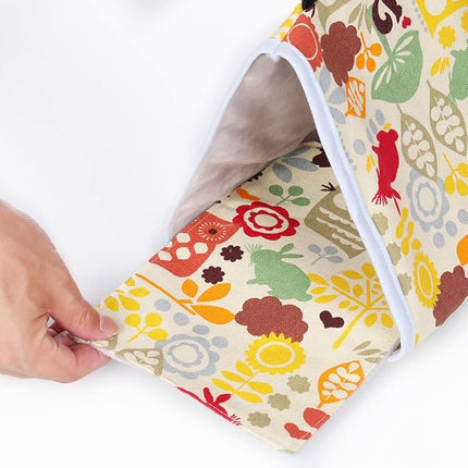 Bird Nest Snuggle Hut,Parrot Habitat Cave Hanging Tent for Small Medium Parrots Budgies Eclectus Parakeet Cockatiels Lovebird African Grey (Yellow Owl, M)