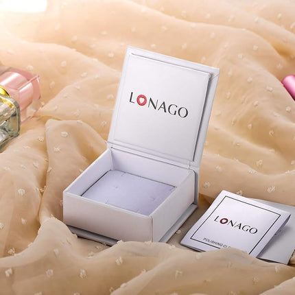 LONAGO 925 Sterling Silver Custom Dog Cat Portrait Photo Necklace Personalized Pet Engraved Picture Pendant Memorial Gift Name Jewelry for Women Mom