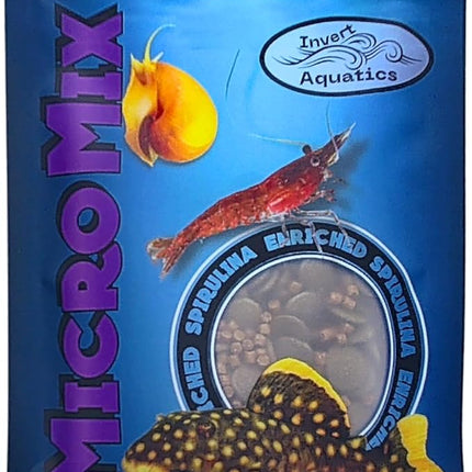 Micro Mix - Sinking Blended Diet for Snails, Shrimp & Bottom Feeding Fish (3 oz (85g))