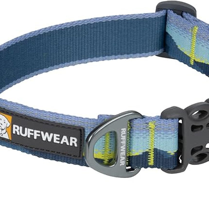 Ruffwear, Crag Dog Collar, Stylish Adventure Collar with Premium Reflective Design, Quick Release Buckle, Lightweight All-Day Comfort, Alpine Dawn, 20"-26"