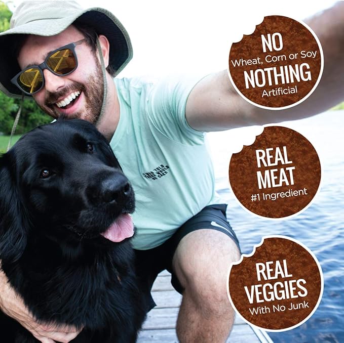 Smart Cookie All Natural Dog Treats - Healthy Skin & Coat Salmon Dog Treats - Ideal for Sensitive Stomachs or Itchy, Allergic, Dry Skin - Dehydrated, Crunchy, Human-Grade, Made in USA - 8oz, Pack of 1