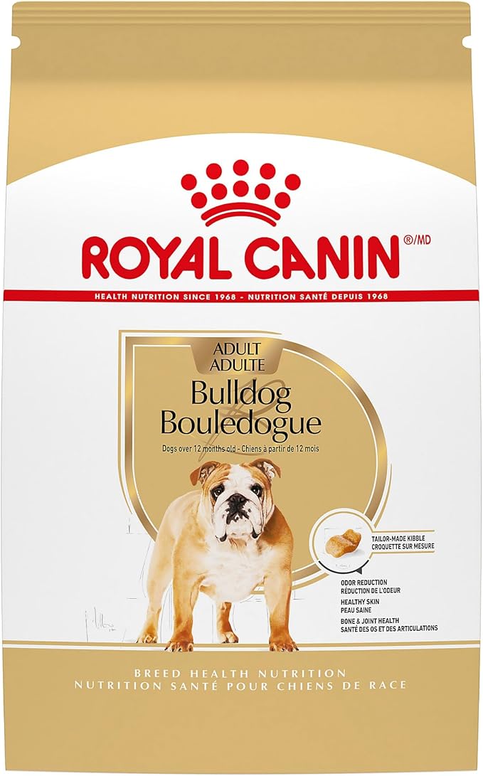 Royal Canin Bulldog Adult Dry Dog Food, 17 lb bag