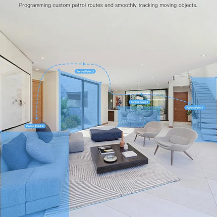 ARENTI 5G Indoor Security Camera 2 Pack, 4MP Pet Camera with Speaker for Dog/Cat, Baby Monitor with Phone App, Dual-Band WiFi, Auto Tracking, Super Night Vision, 64G Local Storage (P2Q 64G 2PC)