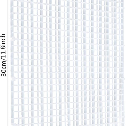 Aquarium Fish Tank Bottom Isolation, Grid Divider Tray Egg 4 Pcs (L 4pcs)