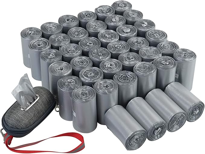 1400 Counts Dog Waste Bag, Poop Bag with Dispenser, 40 Rolls