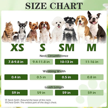 EXPAWLORER Valentine's Day Dog Collar and Leash Set - Pink Heart Dog Bow Tie and Dog Bandana Collar with Bell, Dog Leash Tangle Free, Adjustable Collars for Small Dogs Cats, Holiday Ideal Gift, S