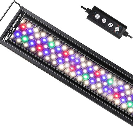 hygger Advanced LED Aquarium Light with Timer, 24/7 Lighting Cycle & DIY Mode, Full Spectrum Fish Tank Light for 18-24 in Freshwater Planted Tank