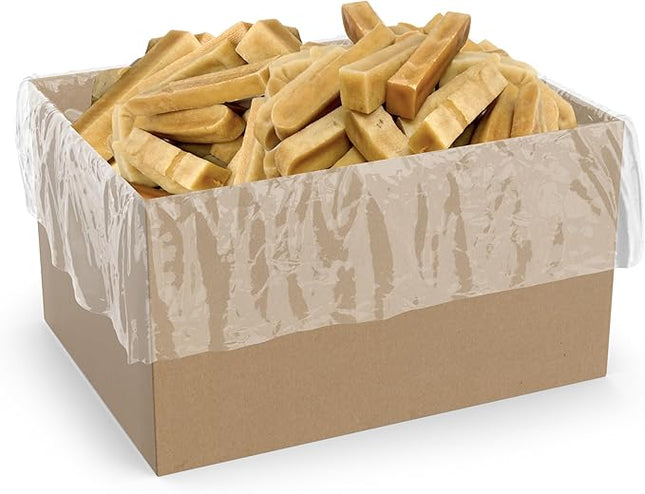 Raw Paws Himalayan Yak Chews for Dogs, Large (50 Pack) - Packed in USA - Tibetan Yak Cheese Dog Chews for Medium to Large Breeds - Hard Milk Dog Chew Bones - Single Ingredient - Long Lasting