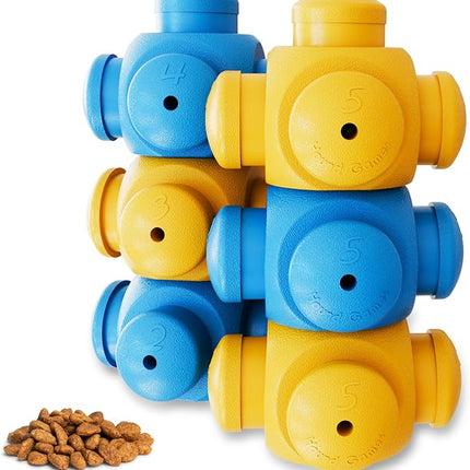 Dog Puzzles for Smart Dogs, Interactive, Puzzle Treats, Puppy Puzzle, Toys to Keep Them Busy, Cognitive Dog Games, Toys for Bored Dogs, Advanced Puzzles, Boredom Busters (6 Pieces)