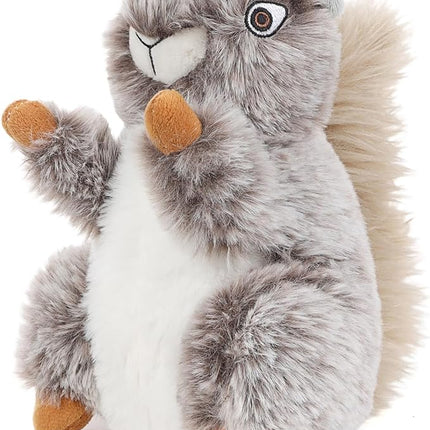 DODODOLA Dog Toys Plush Squirrel Stuffed Animals Chew Toy Soft Squeaky Gift for Small Medium Big Large Dogs Pet