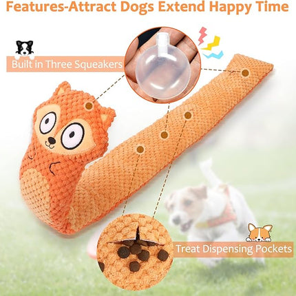 Squeak Dog Puzzle Toys IQ Training, Snuffle Toys Foraging Instinct Puppy Toys