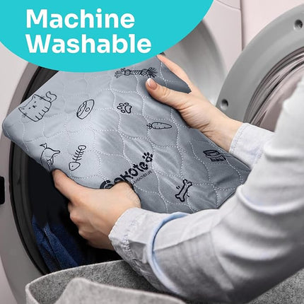 Extra Large 72"x72" Washable Pee Pads for Dog Super Absorbent, Reusable Pee Pads Non-Slip Waterproof Pet Training Mats for Playpen, Crate, Floor, Incontinence, Housebreak