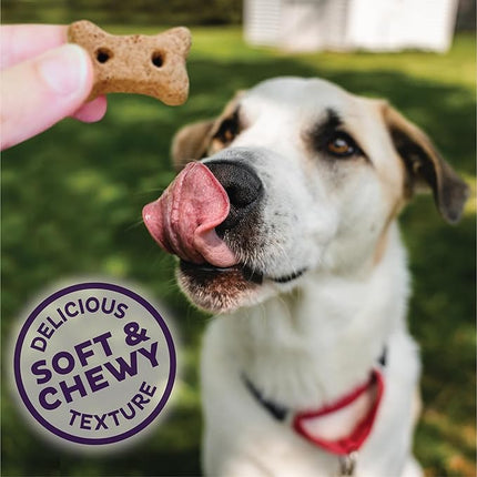 Old Mother Hubbard Wellness Soft & Chewy Bark'n Beef Dog Biscuits, Natural, Training Treats, Beef & Sweet Potato Flavor, Mini Size, (8 Ounce Bag) (Pack of 2)