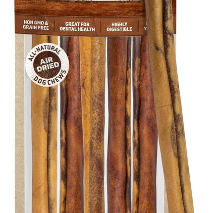 Natural Farm Peanut Butter Stuffed Collagen Sticks for Dogs (12 Inch, 5-Pack), Rawhide-Free Collagen Sticks, Natural Long Lasting Dog Chews for Small, Medium and Large Dogs, Great Rawhide Alternative