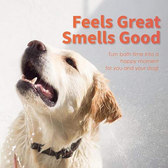 Arf Arf Silky Dog Shampoo for Dry, Itchy, Sensitive Skin - Soothing Oatmeal & Honey Formula for a Salon-Quality Smooth Coat - Gentle Puppy & Dog Wash for All Breeds - Fresh Scent, 16oz