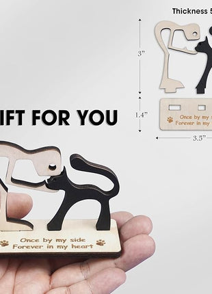 Cat Memorial Suncatcher, Personalized Name Pet Sleeping on Moon Ornament Window Car Hanging, Sympathy Gift for Loss of Pet Passed Away Keepsake, Remembrance Gifts for Cat Lovers