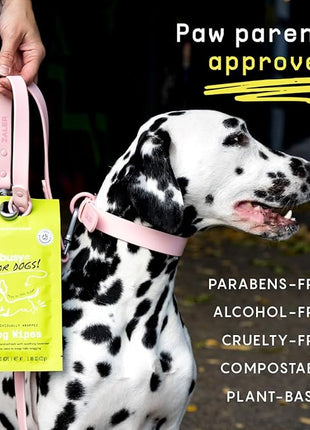 Busy Co. - Hypoallergenic Dog Wipes, Cleaning and Odor Control Grooming Wipes for Paws, Body, and Butt, Perfect for Puppy and Adult Dogs, Individually Wrapped, Unscented (Unscented, 20 Grooming Wipes)
