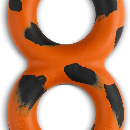 Goughnuts — Dog Toys for Aggressive Chewers | Virtually Indestructible Pull Toy for Breeds Such as Pit Bulls and German Shepherds | Heavy Duty Tug Dog Toy | Medium | Orange