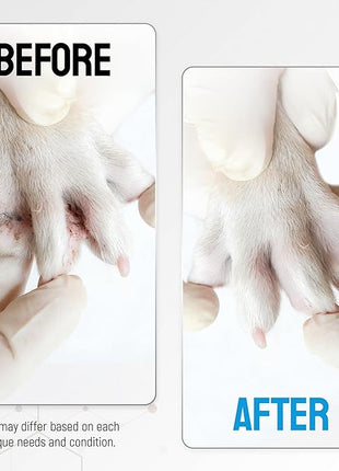 Cat Wound Care Spray with Silver – Wounds, Rashes, Hot Spots, Itch, Scratching, Irritation, Bites & Burns – Use a Cat Cone to Prevent Licking – Safe Formula – 4 Oz