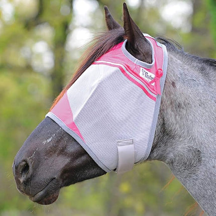 Cashel Crusader Fly Mask, Standard (Pink, Warmblood)