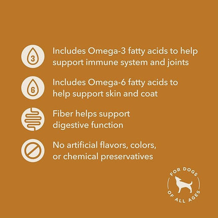 Amazon Brand - Wag Expedition Human Grade Organic Biscuits Dog Treats, Non-GMO, Peanut Butter, 10oz