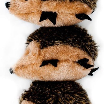 ZippyPaws Burrow Replacement Miniz - Interactive Dog & Puppy Toys for Boredom, Stimulating Pet Products to Keep Them Busy, Plush Refills for Hide & Seek Puzzle, Squeaky Toy for Enrichment - Hedgehogs