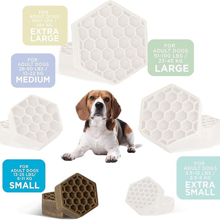 Yummy Combs Dog Dental Treats – Vet VOHC Approved, Removes Tartar & Cleans Teeth – Yummy High Protein Chicken Treat for Extra Small Dogs (Mini Pack, 30 Count)