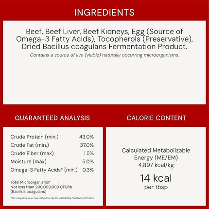 Stella & Chewy's Marie's Magical Breakfast Sprinkles Freeze-Dried Raw Breakfast Burger Recipe Grain-Free Dog Food Topper, 7-oz Bag