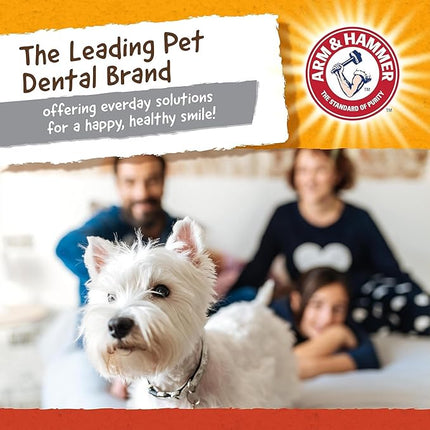 Arm & Hammer for Pets Super Treadz Mini Gorilla Dental Chew Toy for Dogs - Dog Dental Chew Toys - Reduce Plaque & Tartar Buildup Without Brushing - for Dogs up to 25 Lbs (Pack of 3)