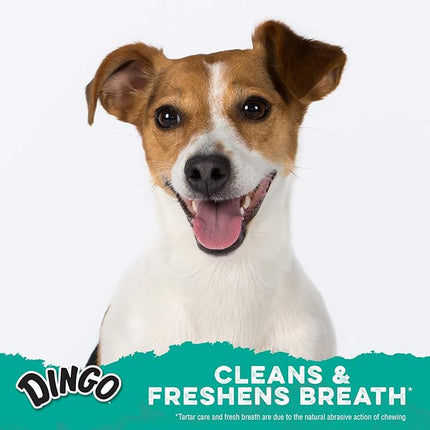 Dingo Dental Sticks for Tarter Control and Freshening Breath, Made with Real Chicken, Great Treats for Small, Medium, and, Large Dogs 15-Count