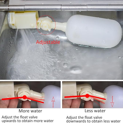 Automatic Water Dispenser for Dog Water Bowl Dispenser Large Size Stainless-Steel Waterer Feeder Self Filling Water Trough for Poultry and Livestock (Stainless Steel, Large)