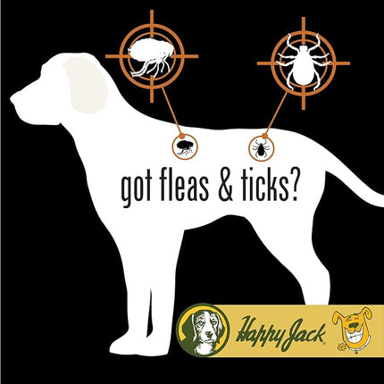 Happy Jack Paracide Flea & Tick Shampoo and Treatment for Dogs & Cats, Flea and Tick Prevention for Pets, 8 oz