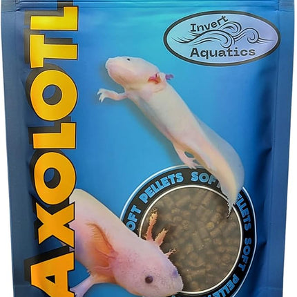 Soft Pellets for Axolotls - Moist Sinking Diet for Axolotl, Newts, Salamanders & Other Small Amphibians (9 oz (255g))