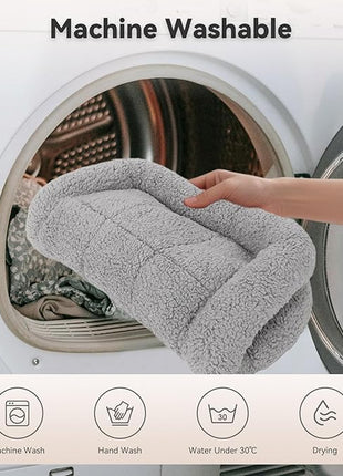 Cat Bed Washable Indoor Cat Cushion Bed, Soft and Cozy Plush Pet Bed-M
