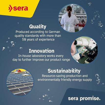 sera Marine Granules Nature Staple Food 3.5oz | for Saltwater Fish | Free of Dyes and Preservative | with Marine Algae, Spirulina & Krill | Ideal for Mid-Water & Bottom Feeders