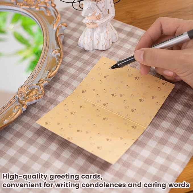 Loss of Dog Sympathy Gift, Dog Memorial Gifts, Angel Figurine, Remembrance Keepsake, Pet Sympathy Gift(White)