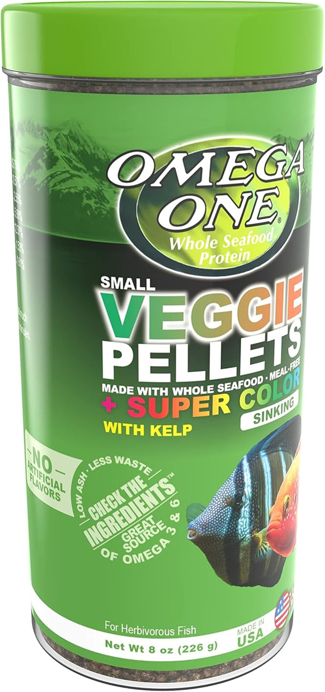 Omega One Super Color Kelps Sinking Pellets 8oz
