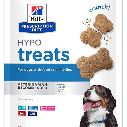 Hill's Prescription Diet Hypoallergenic Dog Treats, Veterinary Diet, 12 oz. Bag