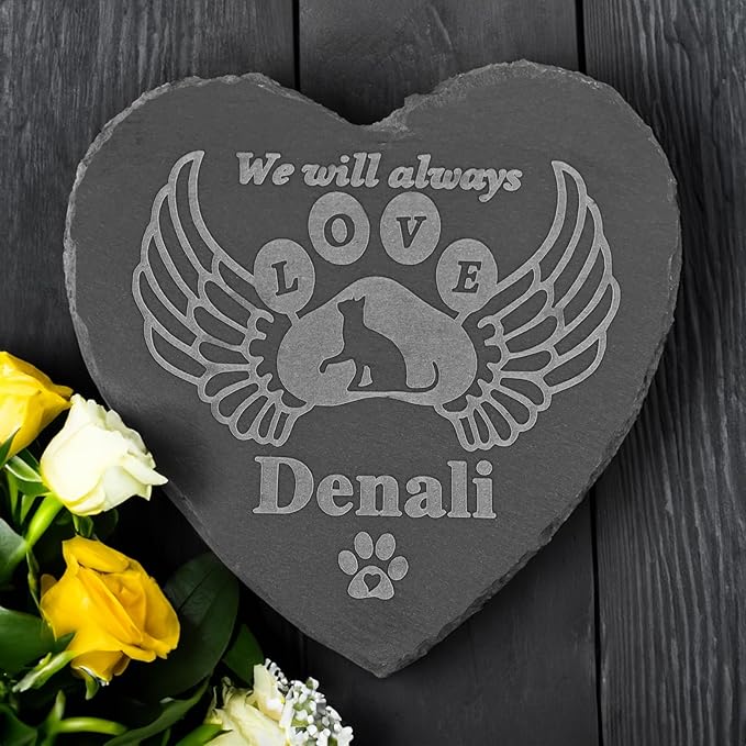 Pet Memorial Stones for Cats, Pet Memorial Gifts, Cat Memorial Gifts, Loss of Cat Sympathy Gift, Cat Bereavement Gifts, Cat Remembrance Gift, Cat Passing Away Gifts, in Loving Memory Cat