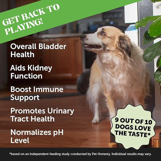 Bladder Health Cranberry Supplement for Dogs – Kidney Support for Dogs, Cranberry & D-Mannose for Dog Urinary Tract Health, Dog Urine & Bladder Support (Chicken)