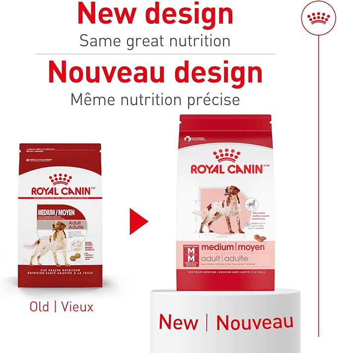 Royal Canin Size Health Nutrition Medium Adult Dry Dog Food, 30 lb Bag