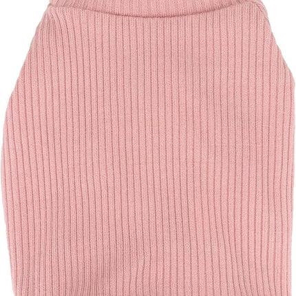 LOPHIPETS Small Dog Turtleneck Sweaters for Chihuahua Puppy Clothes-Pink/XL