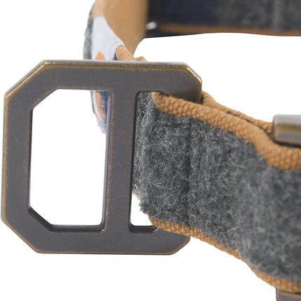 Carhartt Pet Fully Adjustable Webbing Collars for Dogs, Reflective Stitching for Visibility, Blanket Stripe, Large