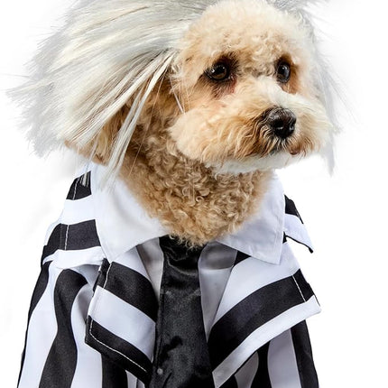 Beetlejuice: Beetlejuice Pet Costume for For Dogs or Cats by Rubies, Large