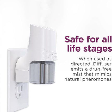 COMFORT ZONE Value Kit: 3 Cat Calming Diffusers & 6 Refills; Cat Pheromones Help Anxiety; Reduce Stress, Urine Marking, Scratching