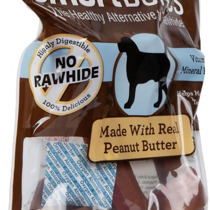 SmartBones Dog Chews, Treat Your Dog to Rawhide-Free Dog Bones, Made With Real Meat and Vegetables, 3 Large