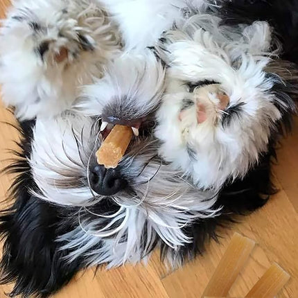Himalayan Dog Chew Churro Yak Cheese Dog Chews, 100% Natural, Long Lasting, Gluten Free, Healthy & Safe Dog Treats, Lactose & Grain Free, Protein Rich, for All Breeds, Soft, Real Chicken Flavor, 4 oz