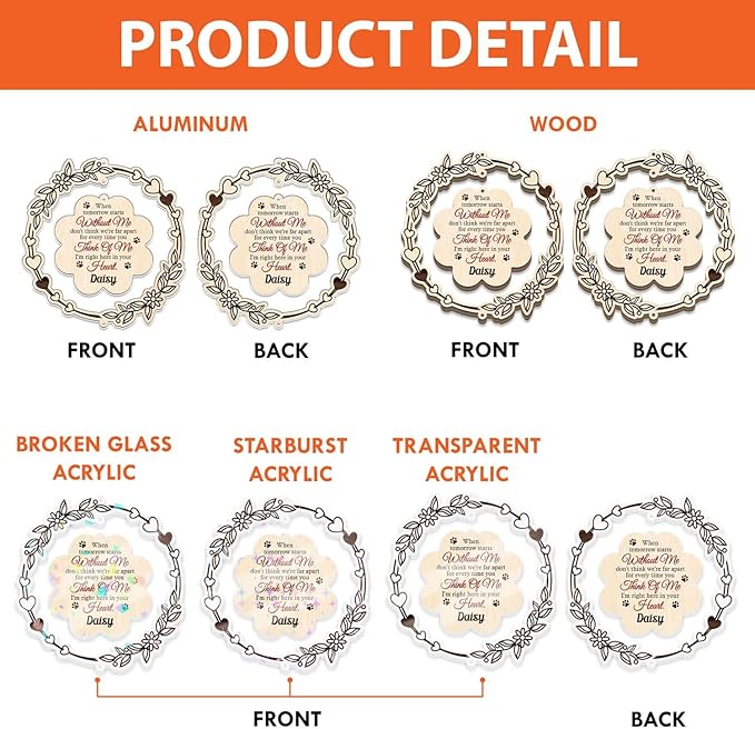 Personalized Dog Memorial Gifts, Sun Catcher Paw Print Sympathy Gift for Dog Lover, Crystal Suncatcher Remembrance Gift, Rainbow Maker