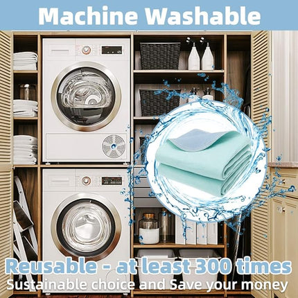 KOOLTAIL Washable Pee Pads for Dogs - Waterproof Dog Mat Non-Slip Puppy Potty Training Pads, Reusable Whelping Pads for Dog Crate PlayPen