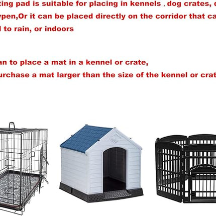 Extra Large Pet Heating Mat for Dogs and Cats - Waterproof, Indoor/Outdoor Dog Heating Pad - Easy Clean